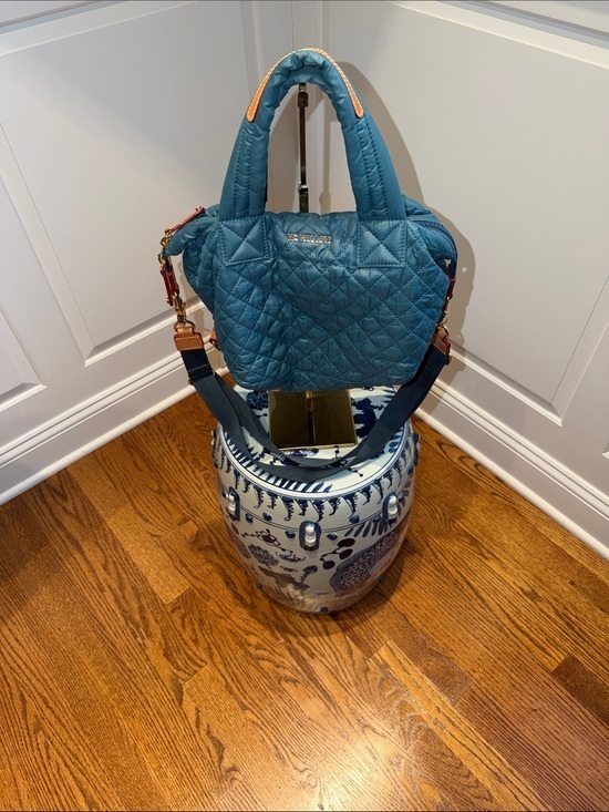 MZ Wallace Handbags - MZ Wallace Pacific Blue Medium Sutton